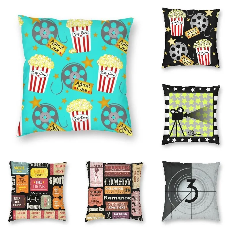 Декоративная декоративная подушка для дивана в стиле ретро с изображением