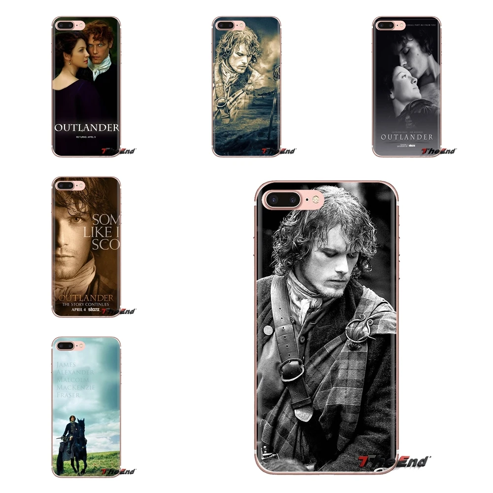 OUTLANDER TV Jamie Fraser Printed For Samsung Galaxy J1 J2 J3 J4 J5 J6 J7 J8 Plus 2018 Prime 2015 2016 2017 Silicone Cases Cover |