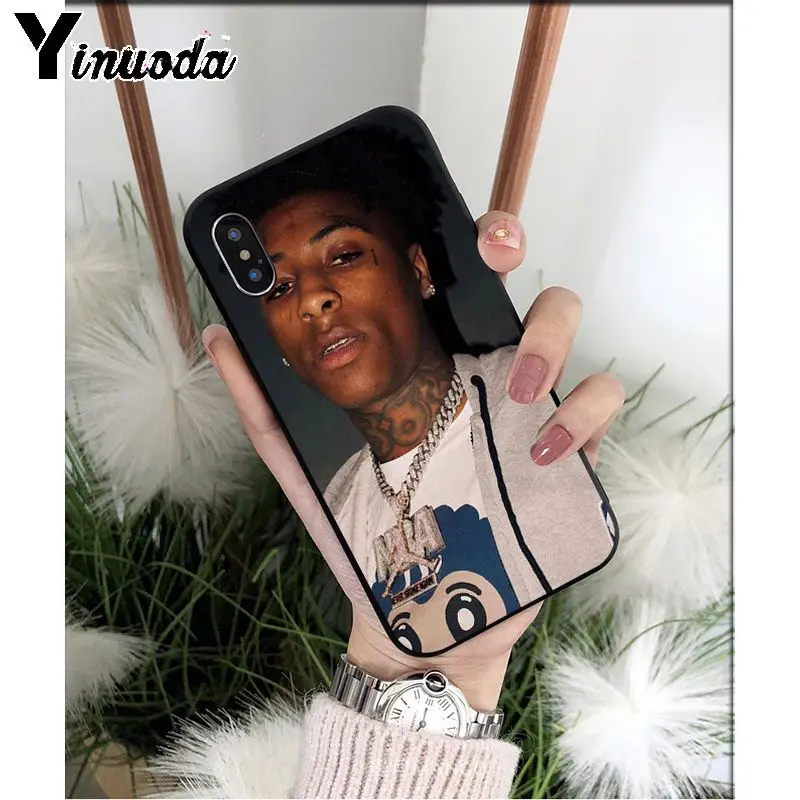 Yinuoda Youngboy Never break снова черный ТПУ мягкий чехол для телефона Apple iPhone 8 7 6 6S Plus X XS MAX 5 5S SE XR чехол