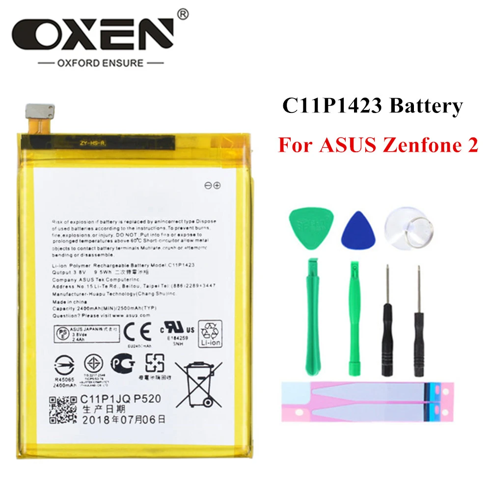 Original C11P1423 Phone Battery for ASUS Zenfone 2 ZE500CL Z00D Batteries  ZF2 Zenfone2 Bateria|Mobile Phone Batteries| - AliExpress