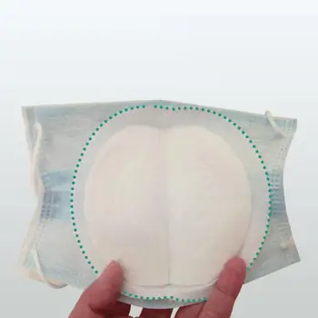 

Disposable Mask Gasket Dust Filter Gasket Double Back Design 3D Solid Shape Fits Face Light And Breathable 1 Pcs