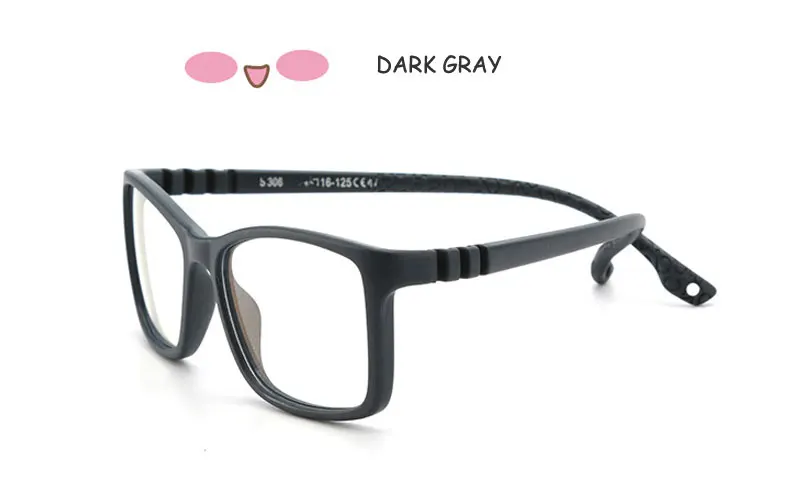 C4 Vintage Blue Light Kids Glasses Children Optical Frame For Boy Girl Transparent Sun Glasse Anti Glare Computer Prescription UV - Цвет оправы: C4
