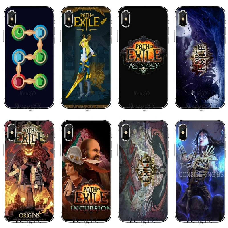 Path Of Exile For Iphone Xr X Xs Max 8 7 6s 6 Plus Se 5s 5c 5 Ipod Touch Accessories Phone Case Phone Case Covers Aliexpress