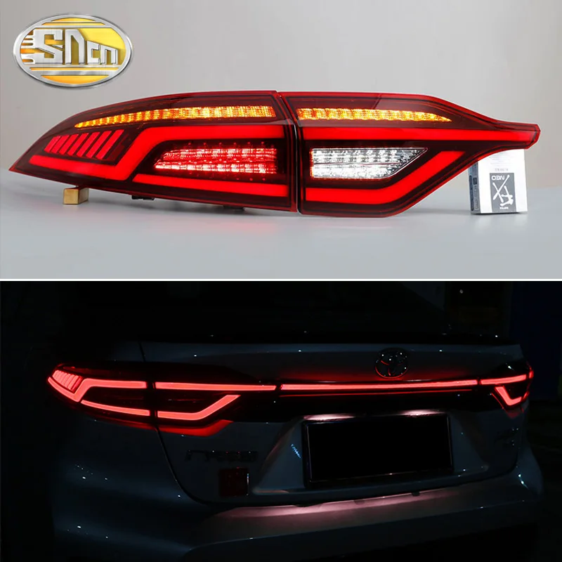 US $390.00 Car LED Taillight Tail Light For Toyota Corolla LLEXLE US 2019 2020 Rear Running Lamp Brake Reverse Dynamic Turn Signal