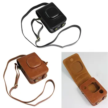 

PU Leather Carrying Case Shoulder Bag for Fuji Fujifilm Mini Liplay Camera Accessories Kit