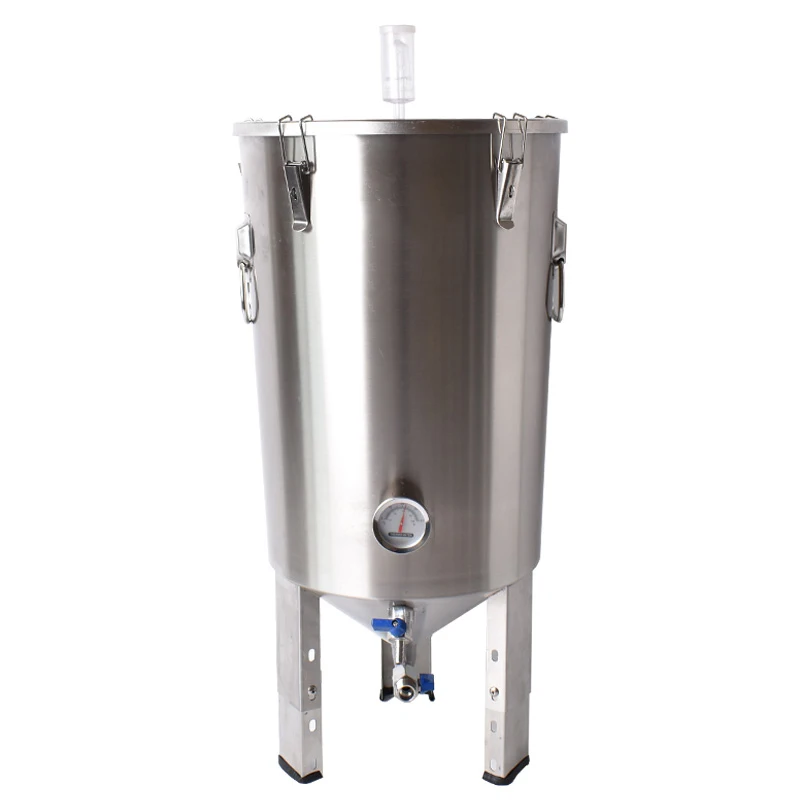 30L Home Brewed Beer Fermentation Tank Fermentation tank cone-shaped fermentation tank 304 stainless steel self-brewed 2