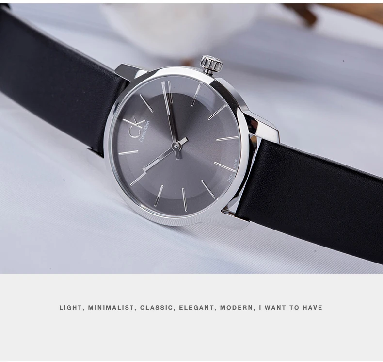 Calvinklein Women Watchescity Series Luminous Quartz Female Watch K2g23107 Women S Watches Aliexpress