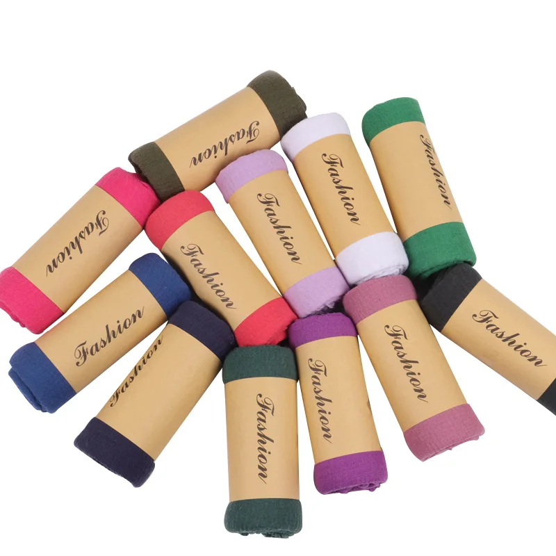 

Cotton and Linen Women Hijabs Ladies Simple Solid Long Shawl Head Scarf Female Daily Wrap Hijab Plain Muslim Fashion Headscarf