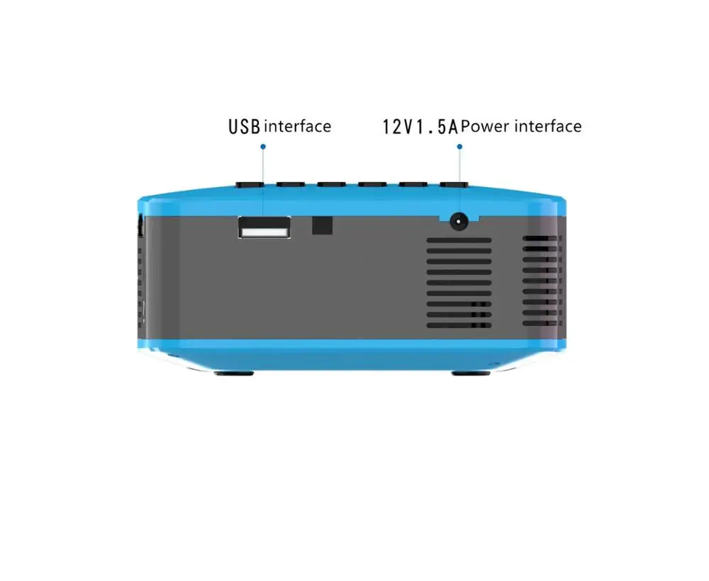 HD 1080P Мини Proyektor Portabel Rumah светодиодный Proyektor untuk Anak-anak, Mendukung HDMI USB ноутбук ПК
