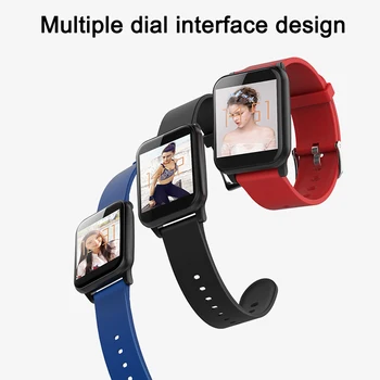 

Waterproof Smart Watch Heart Rate Monitor Bracelet Wristband for iOS Android System LHB99