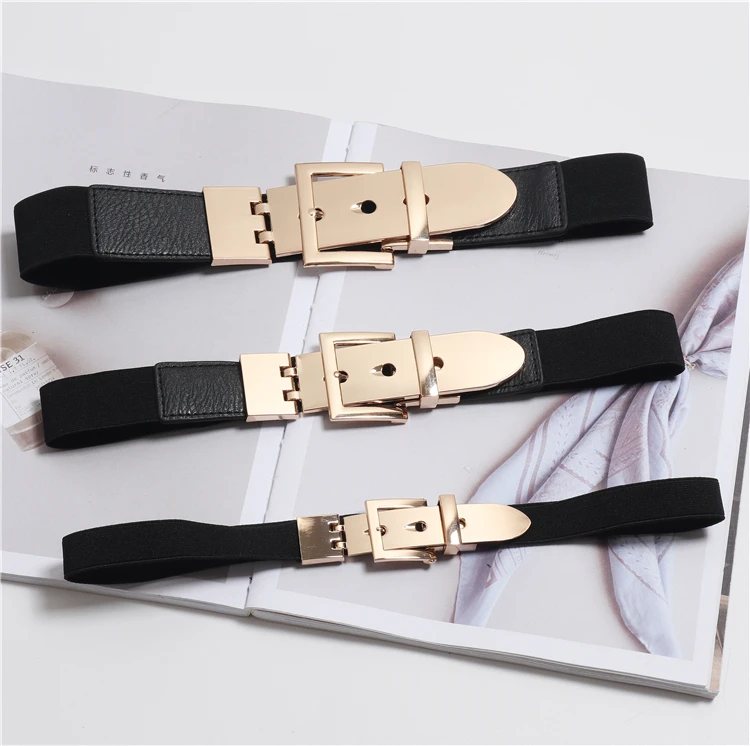 Популярные дизайнерские ремни для женщин золотого и серебряного цвета фирменный ремень классный эластичный пояс ceinture femme женские