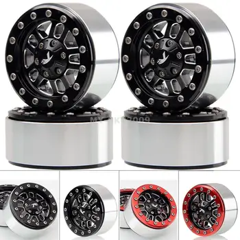 

4pcs 1.9" Alloy Beadlock Wheel Rims Hub For RC 1/10th AXIAL TRX-4 CC01 MST JIMNY TF2 SCX10 90046 90047 D90 D110