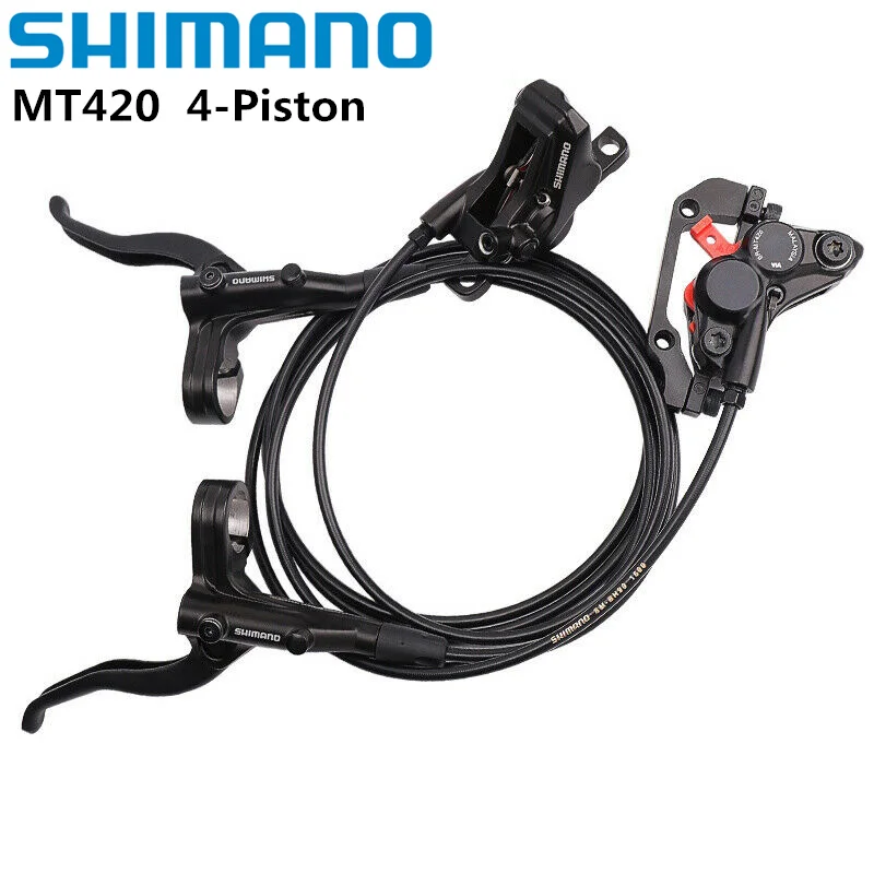 SHIMANO DEORE M6000 M6100 2 поршня M4120 M6120 MT420 4 гидравлический MTB велосипедный дисковый тормоз