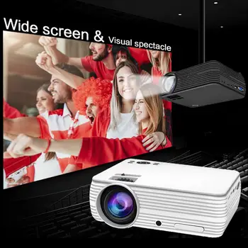 

New Mini LED Projector HD Home Entertainment Portable Video Movie Projector