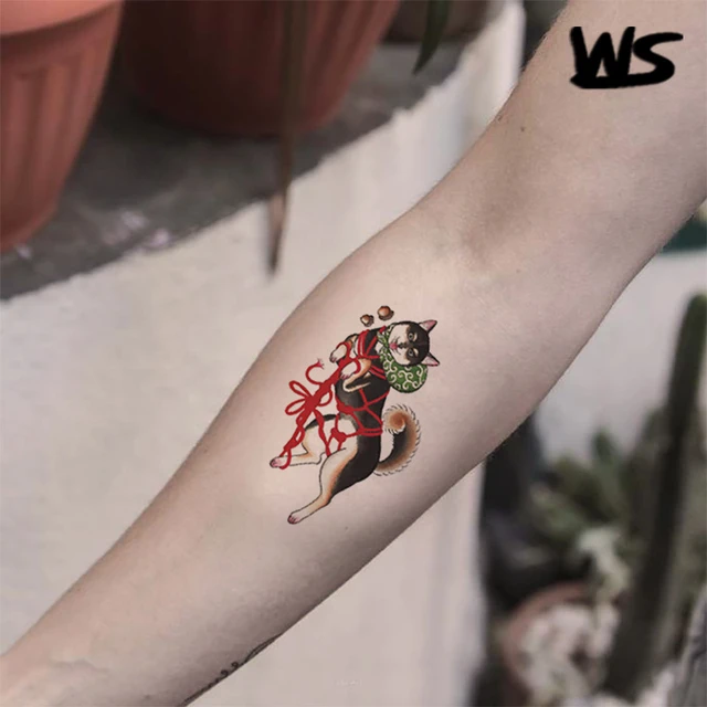 Tattoo éphémère – Red Monkeys