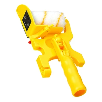 

HOT-Paint Roller Brush Set with Stick Paint Brush Set Paint Roller Pro Brush Door and Window Base Paint Brush Wall Tool