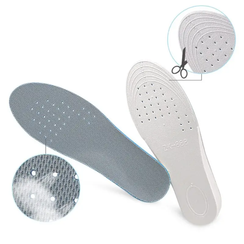 Unisex Breathable Height Increase Insoles Heel Lifting Inserts Shoe Pad Elevator