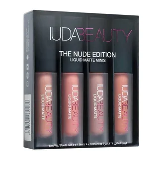 

The New HudA4 Lip Gloss Set, Lipstick Red Lip Glaze Set, 4 Sticks Matte Lip Glaze Set, 4 Sets of Colors lipgloss wholesale