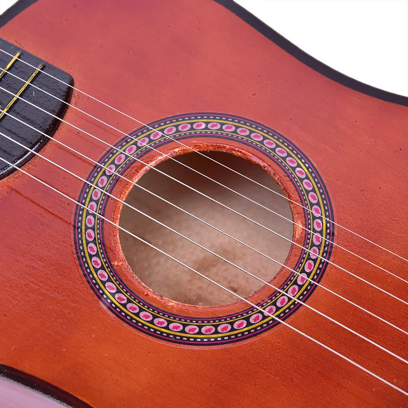 Мини-гитара укулеле 23 дюймов Ukelele концертный цветной палисандр Акустическая гитара полный комплект укулеле гитара для начинающих детей