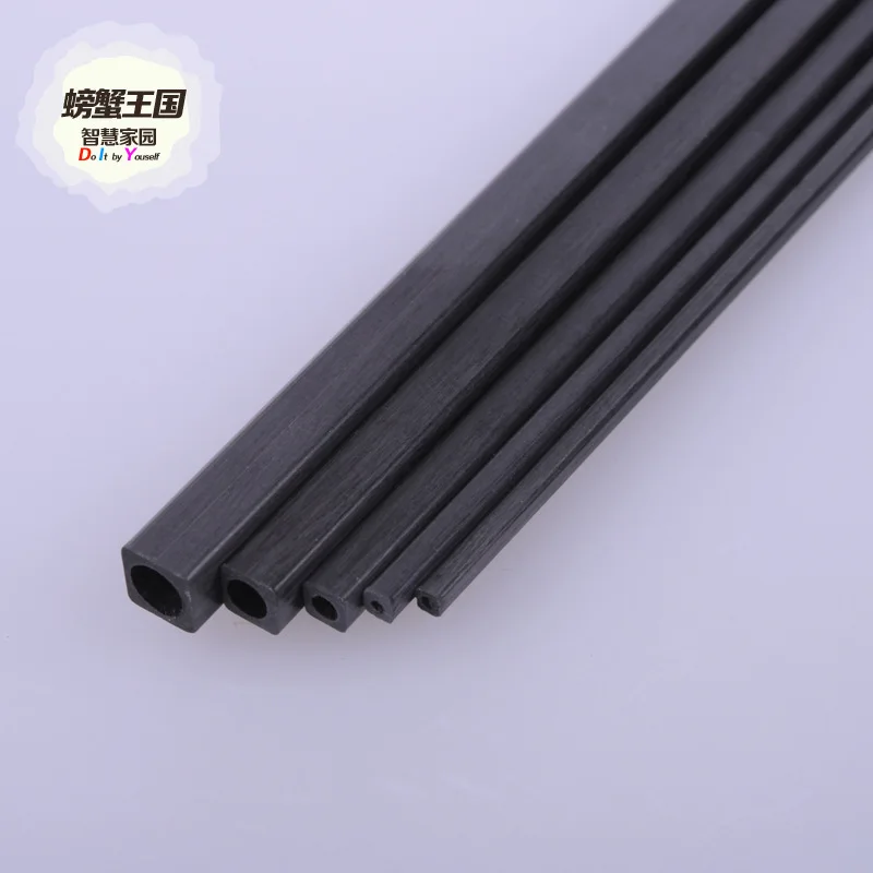 

Crab Kingdom Carbon Fiber Square Tube Model Airplane Material 1.7-5 Mm Diameter Multi-Specification