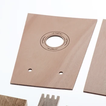 

10 Keys Kalimba Thumb Piano Kit Kalimba DIY Parts Accessory Wood