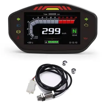 

Motorcycle Instrument TFT Color Display Odometer Water Temperature Speedometer ABS General Car Accessories