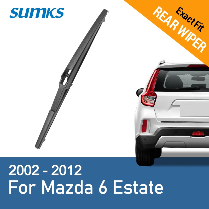 Задняя щетка стеклоочистителя для Mazda 6 Estate 2002 2003 2004 2005 2006 2007 2008 2009 2010 2011 2012 |
