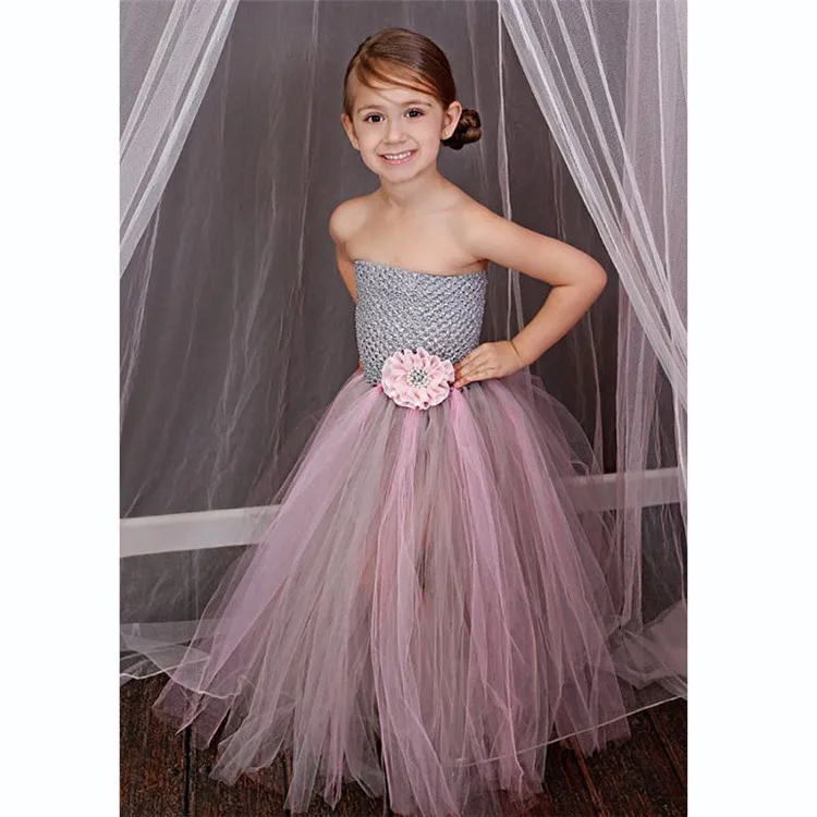 

Hot Sales Flower Princess Dress GIRL'S Dress Kindergarten Lace Dress Girls Dancing Clothing