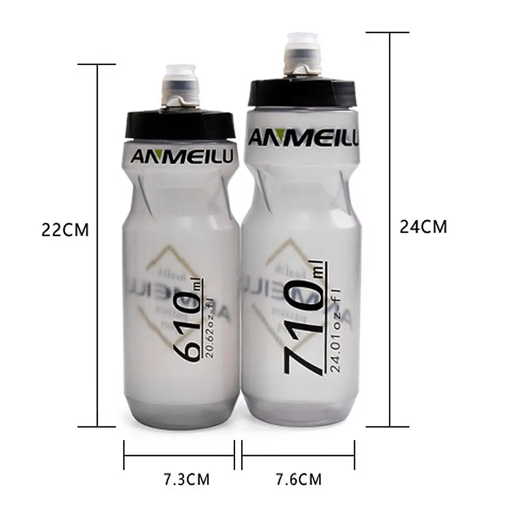Открытый Сверхлегкий 710 610 мл Портативный бутылка для воды оборудование горных