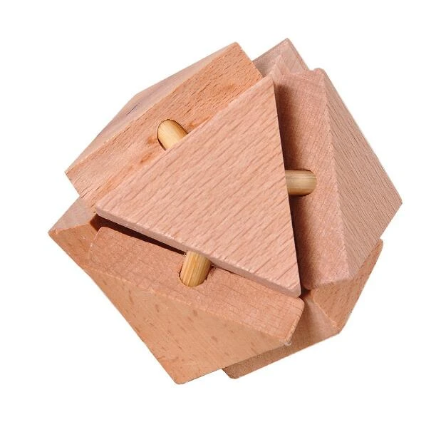 3d wooden brain teasers