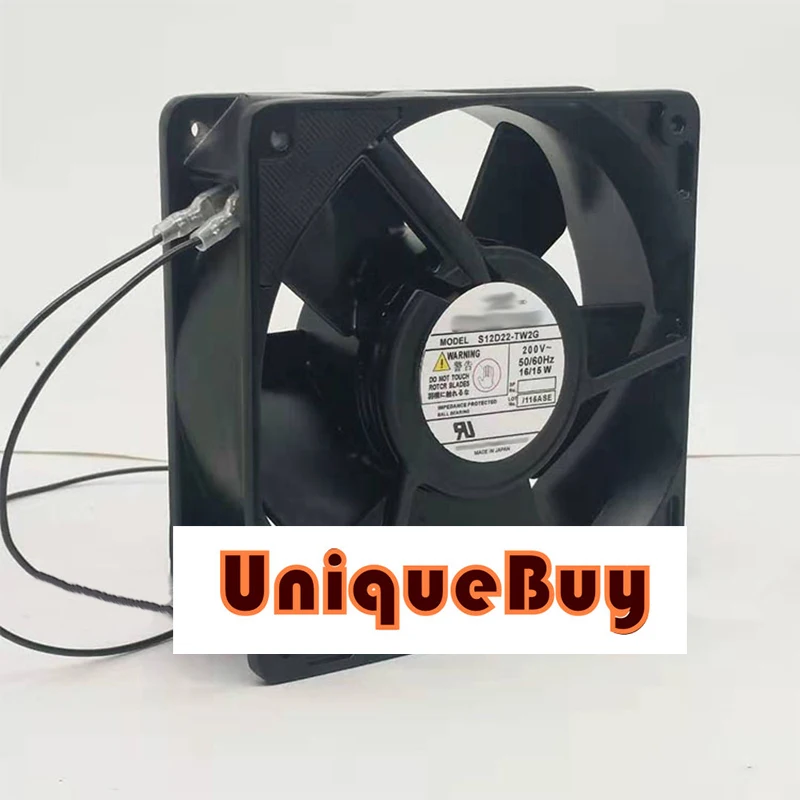 Процессорный кулер для Стиль вентилятор S12D22-TW2G AC220V 16/15 Вт 120*120*38 мм металлический вентилятор охлаждения