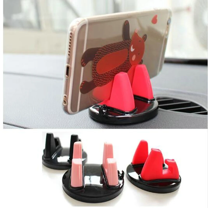 

Black Car Phone Holder Mobile Phone Support Mount In Car for Cell Phone Car Holder Stand Mobile Stand For iphone 11 12 xiaomi