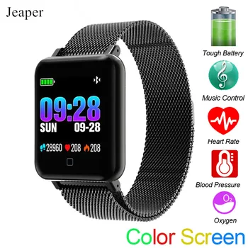 

Jeaper Smart Watch M19 Heart Rate Men Blood Pressure Sleep Monitor Fitness Tracker Women Kids Bluetooth Smartwatch For Android