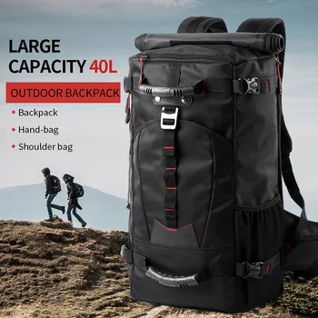 

TANGHAO 40L Waterproof Travel Bag Men Outdoor Travel Mochila Multifunction Luggage Bag Large Capacity