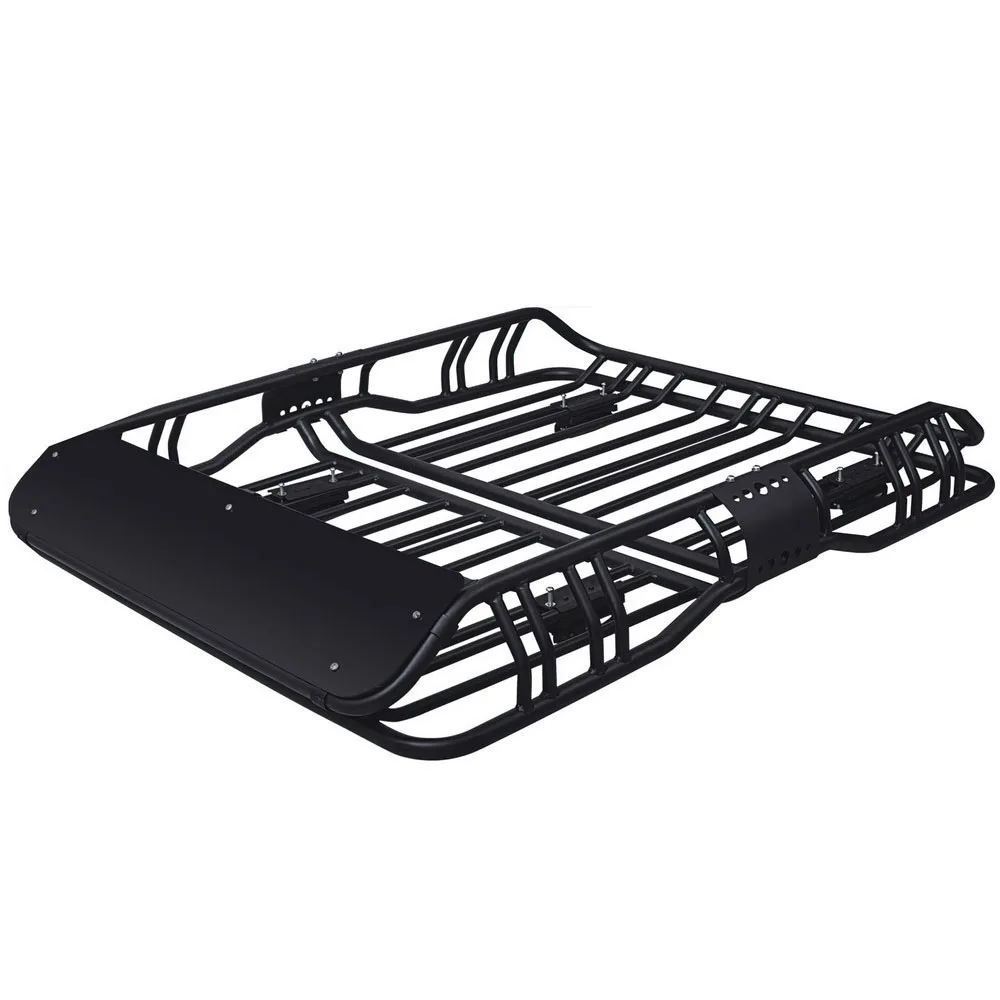 

MOSATP universal auto Roof Box Big Capacity Roof Rack Aluminum Roof Box 220 Lb Stylish And Versatile Roof Basket For Bulky Cargo