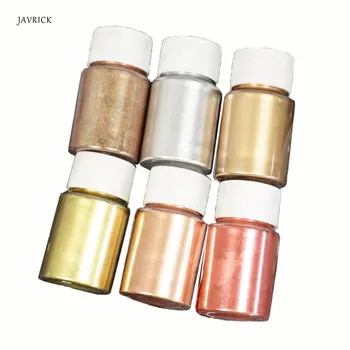 

10g Metal Mirror Marble Metallic Resin Pigment Kit Pearl Powder Epoxy Resin Colorant Glitter Resin Dye Jewelry Making