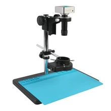 Новейший 36MP 1080P FHD HDMI USB промышленный видео паяльный микроскоп камера 120X C-mount объектив более 200 мм рабочее расстояние