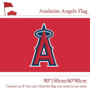 

10PCS Flag 90x150cm 60x90cm Anaheim Angels star and stripe flag 3ftx5ft Banner Polyester Flag