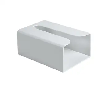 

Tissue Box Holder Napkin Box Traceless Tissue Holder Wall-Mounted Tissue Box Tissue Storage Box for Bathroom Accessories