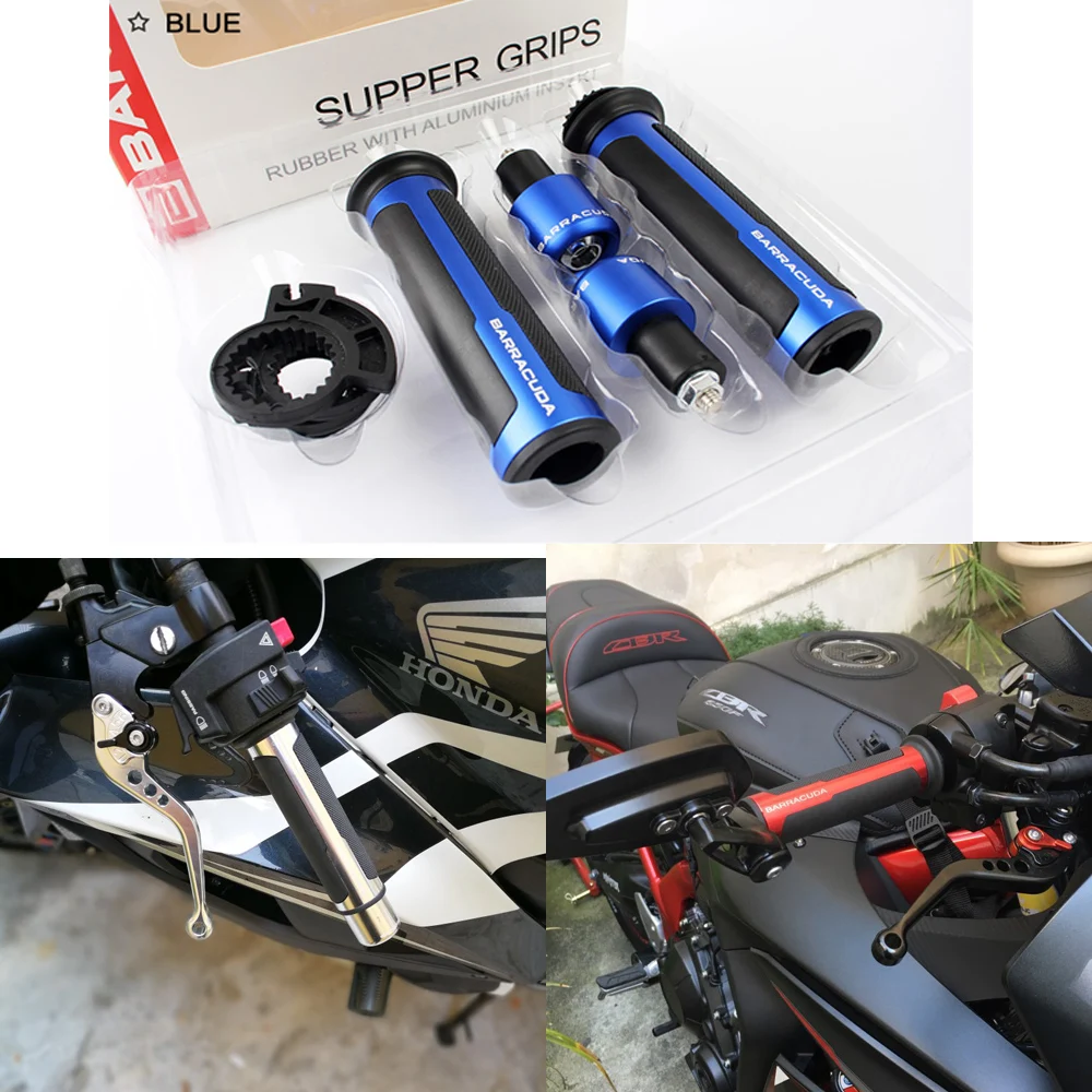 

7/8'' 22MM Motorcycle handle grips handlebar ends For Honda Grom MSX 125 CB650R CB125R XADV X ADV 750 X11 ST1300 Kawasaki Yamaha