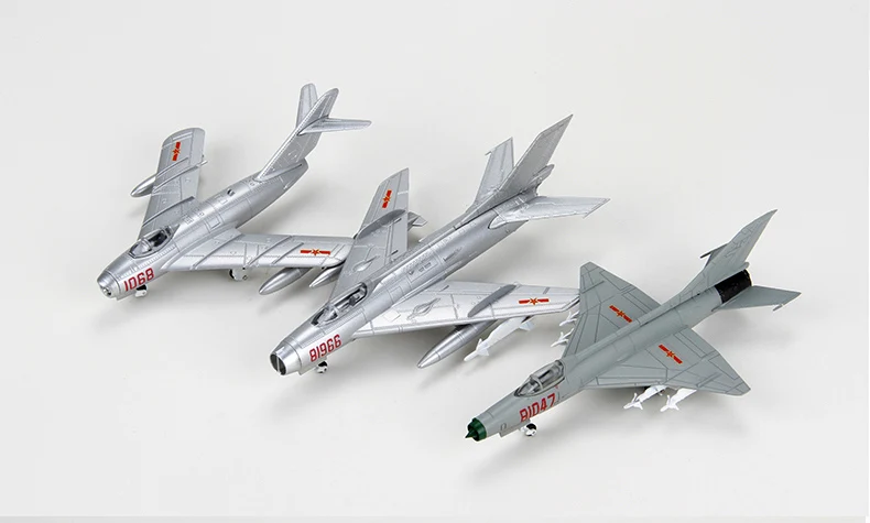 Модель истребитель серии F 5 бойцов 6 F-7 Китай классический Non-готовой продукции 14-летняя девочка или выше Коллекционные вещи