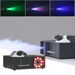 Machine à brouillard LED 2022 W RGBW, effet d'éclairage DJ Disco, lumières LED, Bar de fête, stroboscope, lampe Laser à fumée, 1500 