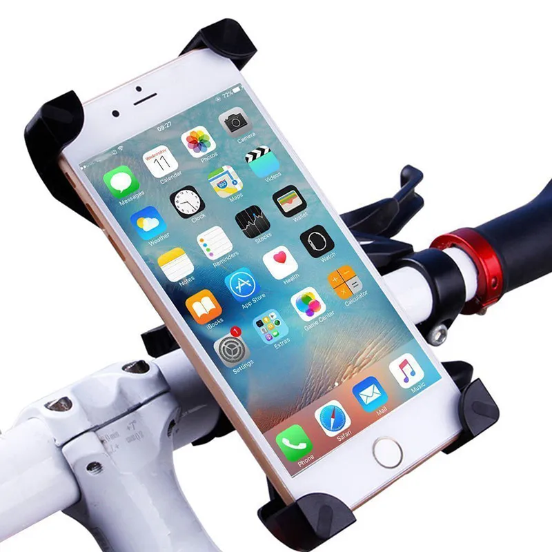 Универсальный держатель для мобильного телефона для скутера, антивибрационный, вращение на 360 градусов, для gps, квадроцикла, скутера, для экрана 3,5-7,0 дюймов