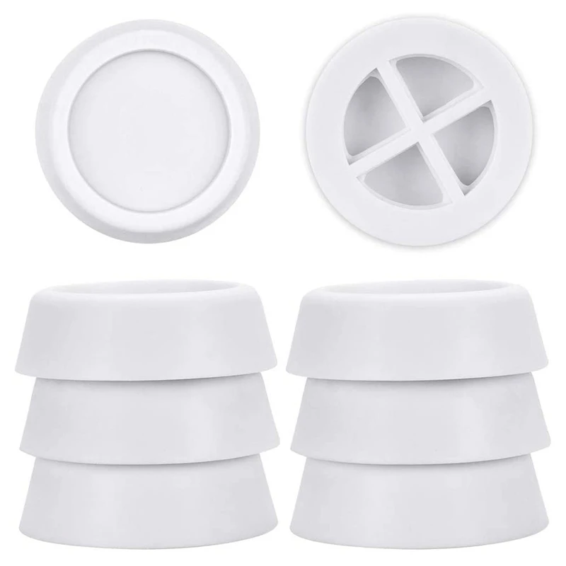 8Pcs Washing Machine Feet Anti Vibrant Pads Non Slip Vibration Dampers