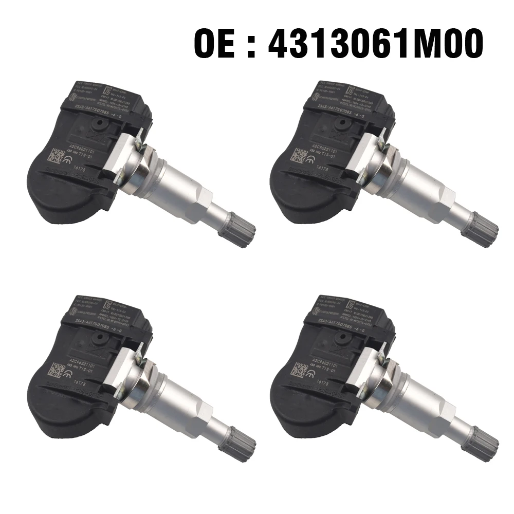 4PCS Tire Pressure Sensor For Suzuki Vitara SX4 S-cross Ignis Baleno Swift Jimmy Sport 4313061M00 | Автомобили и мотоциклы