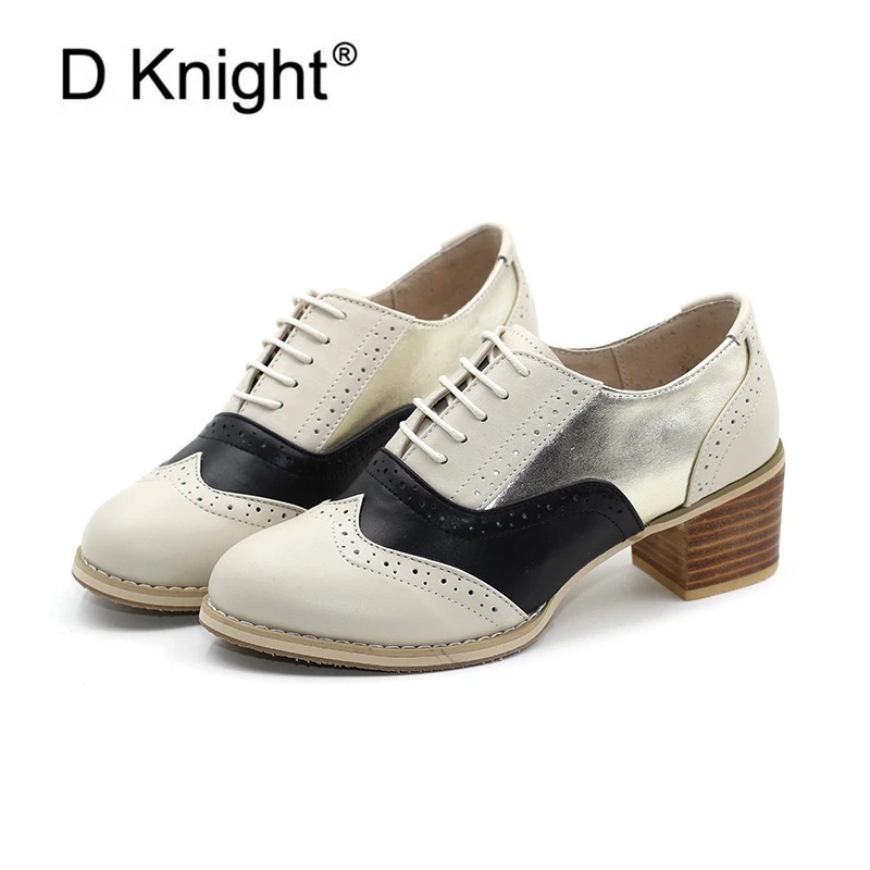 Ladies oxford brogues clearance