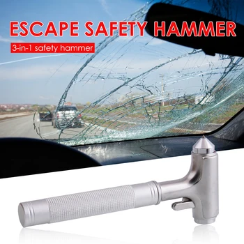 

Seat Belt Cutter Car Safety Hammer Window Glass Breaker Emergency Escape Tool Emergency Hammer Seat Belt Cutter Tool