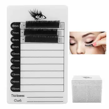 

Portable Eyelash Storage Box Ten Layers Lashes Display Case Acrylic Cosmetic Storage Box Holder Makeup Tool Kits