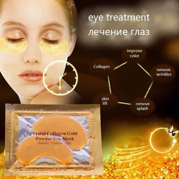 

2pcs=1bag Eye Mask Eye skin care patches Deep moisturizing Powerful Anti aging wrinkle Free Shipping