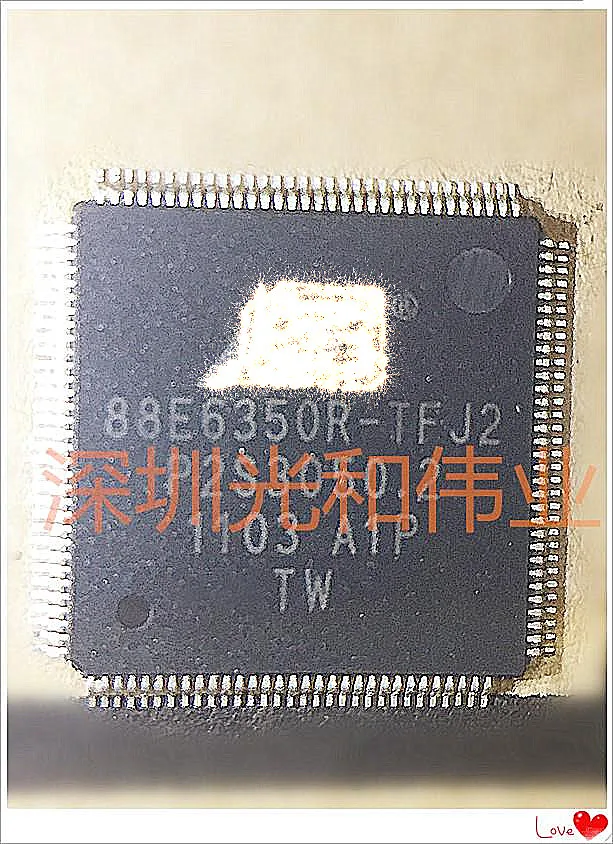 88E6350R 7-портовый GE AVB переключатель с 5 GE Ф, 1 K, 64 VLAN